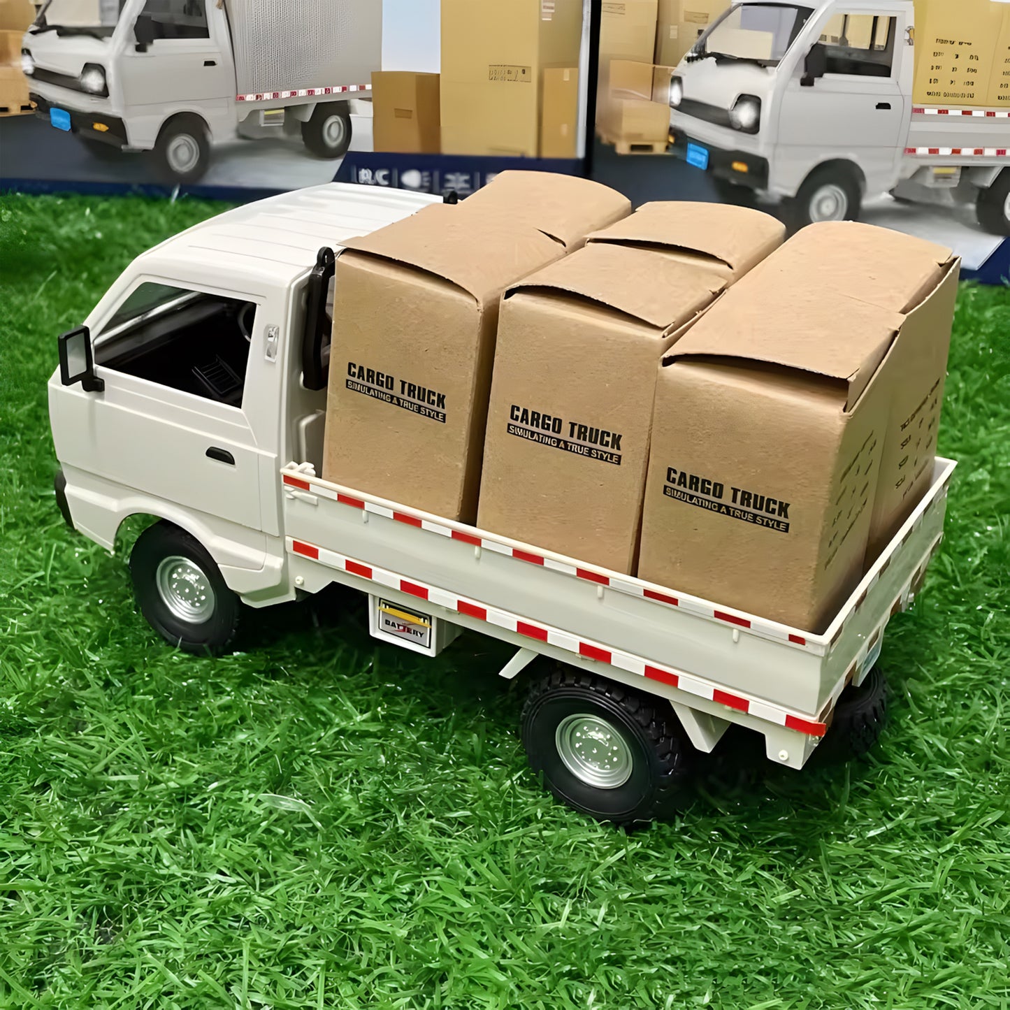 Top 1/16 2.4G RC Cars Outdoor Drift RC Truck With LED For Boys Toys Birthday Christmas Gift
