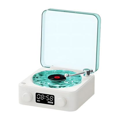 Portable Retro Sleep Aid Speakers 360 Surround Sound White Noise Bluetooth Speaker Center with Light Support Card Music TF RGB